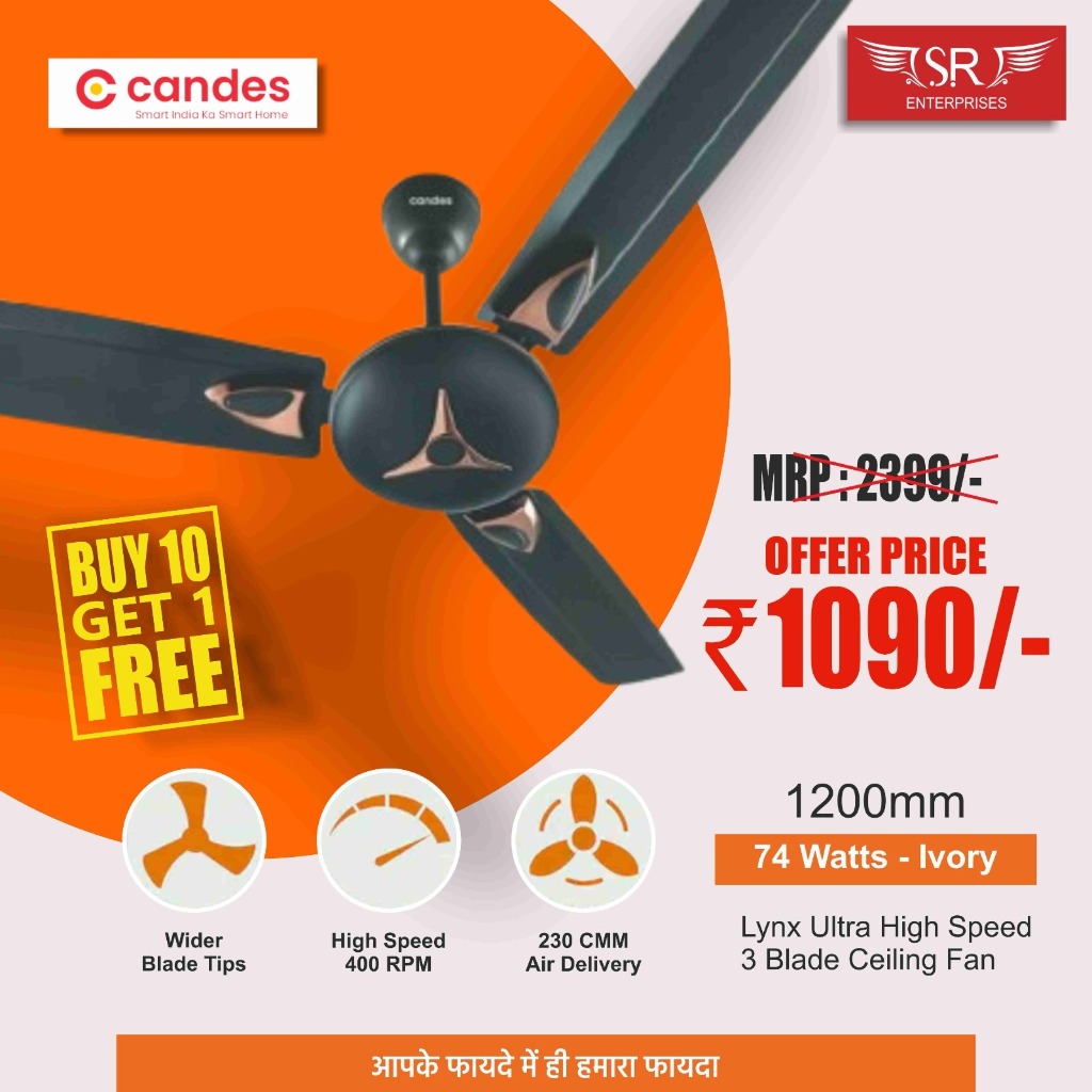 Candes Decorative Fan